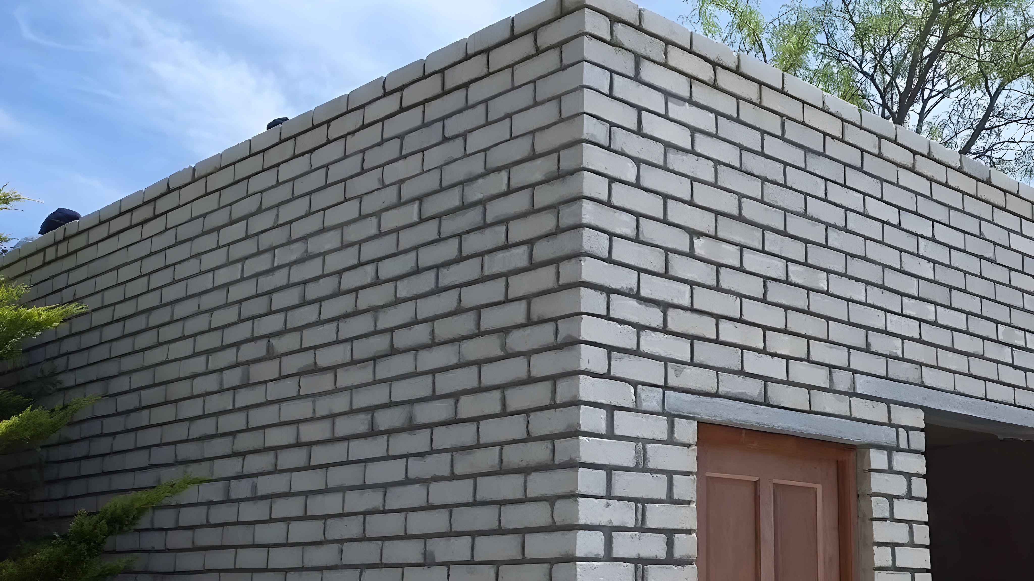 New brickwork corner
